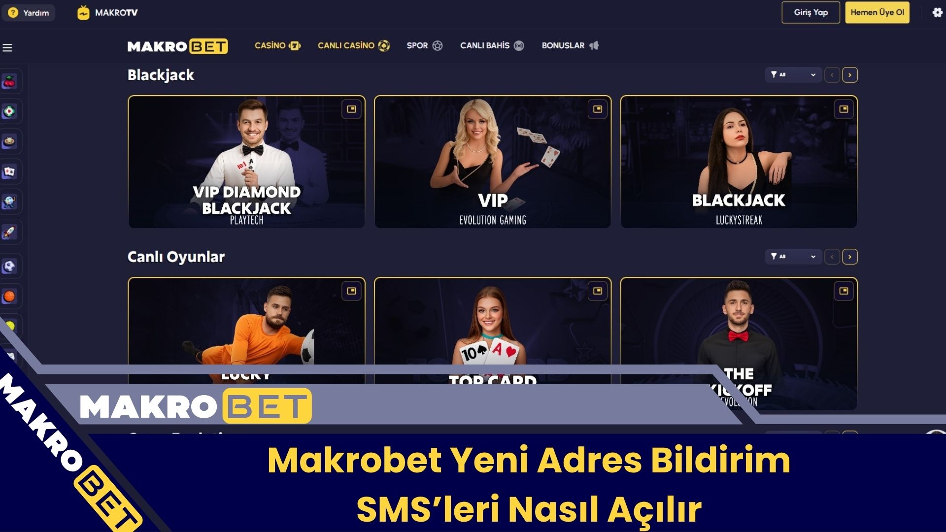 Makrobet Yeni Adres Bildirim SMS’leri Nasıl Açılır
